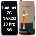 Realme 7 5G / NARZO 30 Pro 5G (2021) LCD and touch screen (Original Service Pack)(NF) [Black] R-118